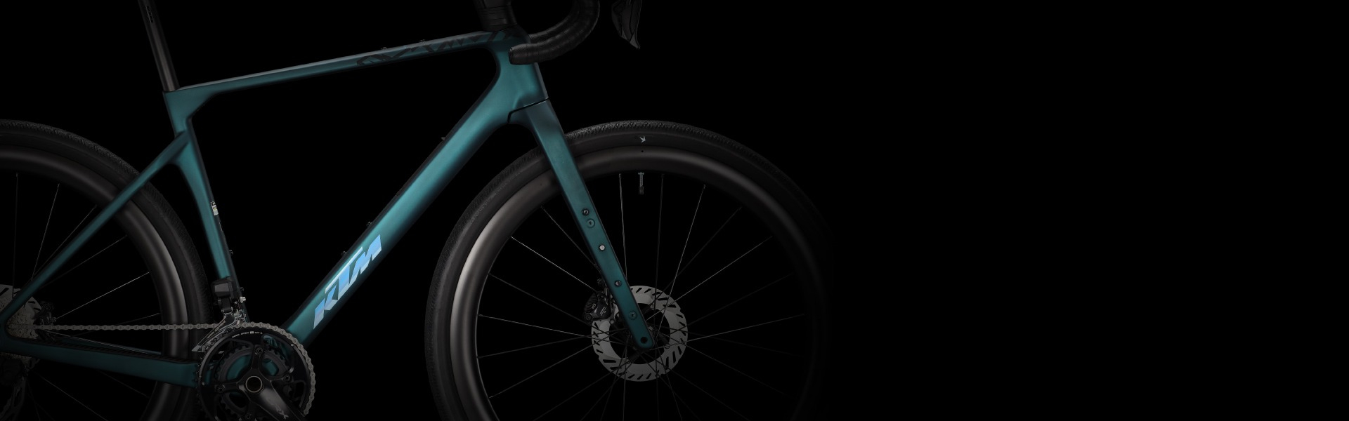 Ktm Bg 2270469215 Gravelator Prestige Di2 M 55  Dark Sea Matt  Irised Blue Glossy